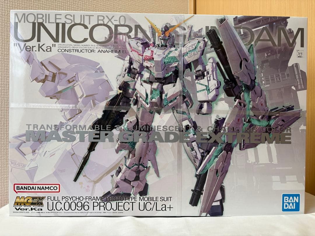 【新品未開封】MGEX RX-0 ユニコーンガンダム Ver.Ka