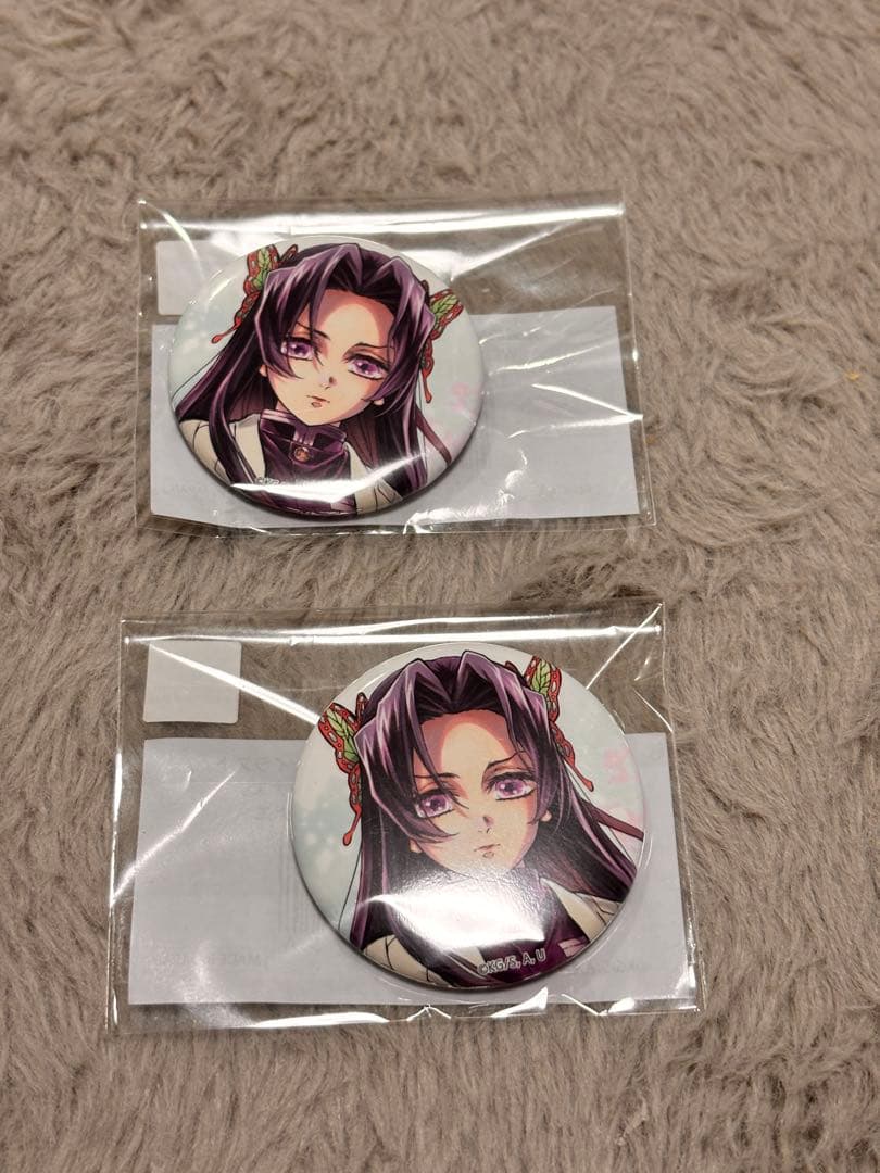 胡蝶カナエ 繋ぐ 鬼滅の刃 C106 WEBSHOPくじ44mm 缶バッジ - メルカリ