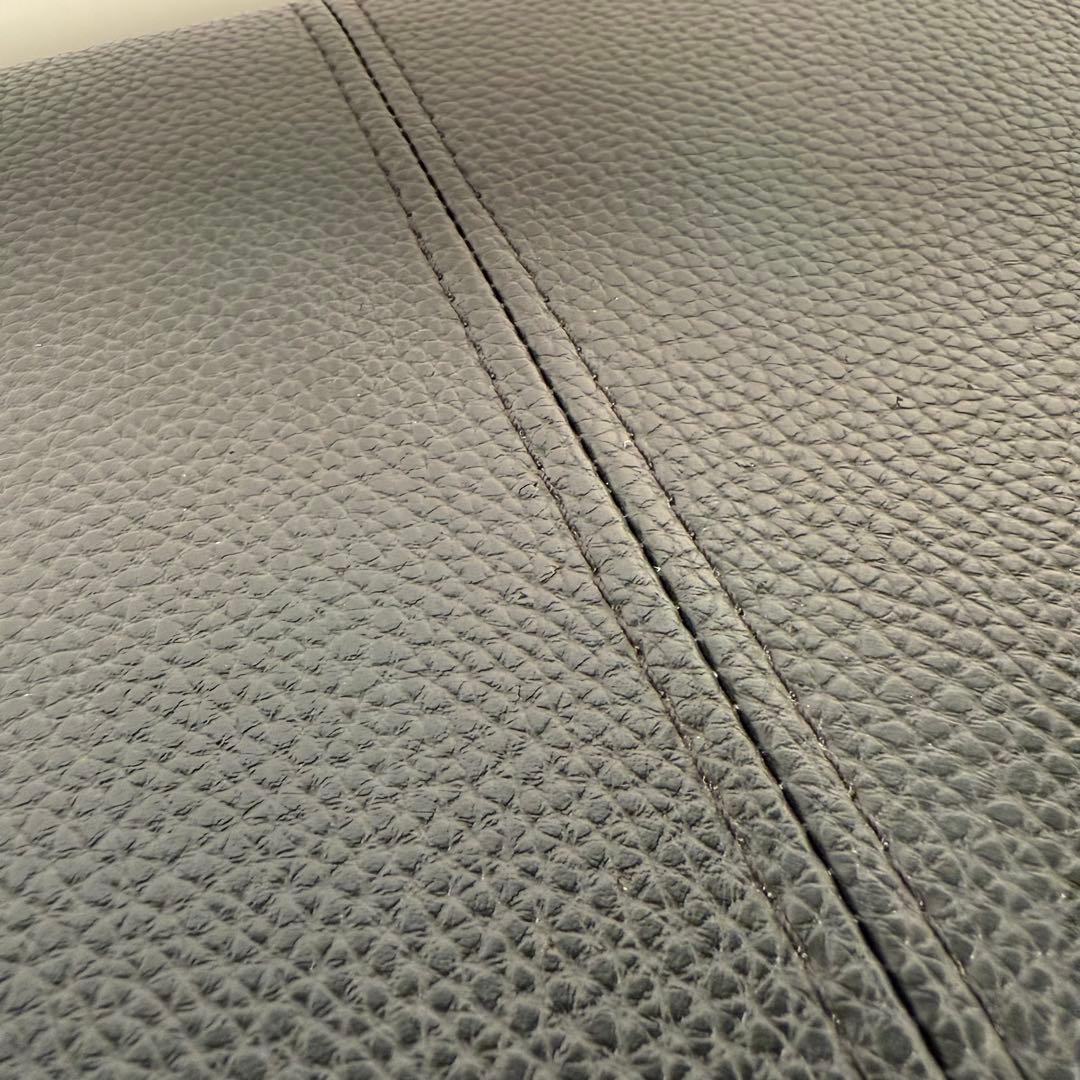 HR630 スツール シギヤマ家具 オットマン 木製ブラック 合皮 - メルカリ