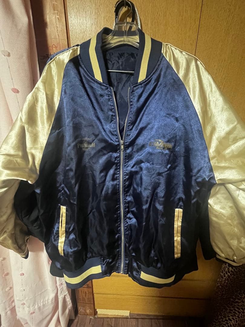 ヤザワ スカジャン サントリープレミアムモルツ 矢沢永吉