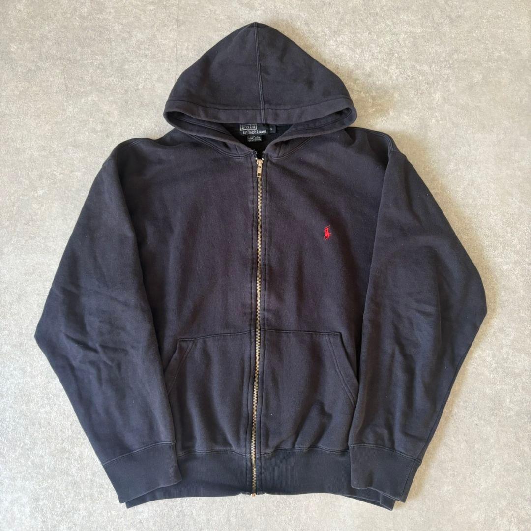 polo by ralph lauren ジップパーカー Polo Ralph Lauren ジップアップ パーカー | ブラック | FARFETCH JP