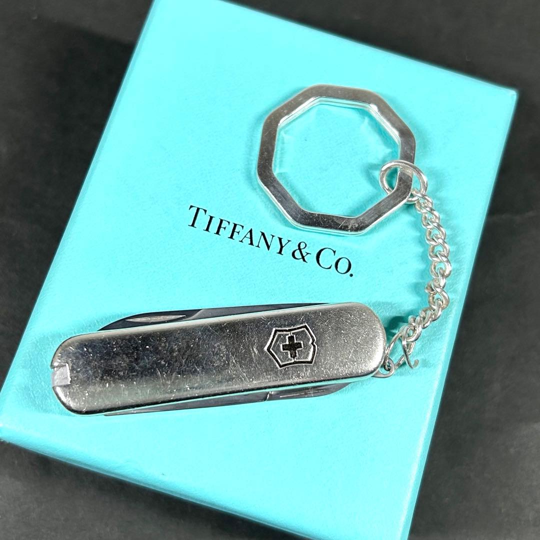 ティファニー ヴィクトリノックス マルチツール ハサミ ナイフ シルバー925