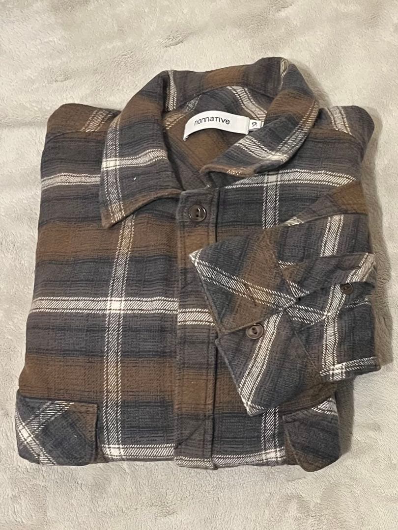 値下げnonnative WORKER L/S SHIRT COTTON