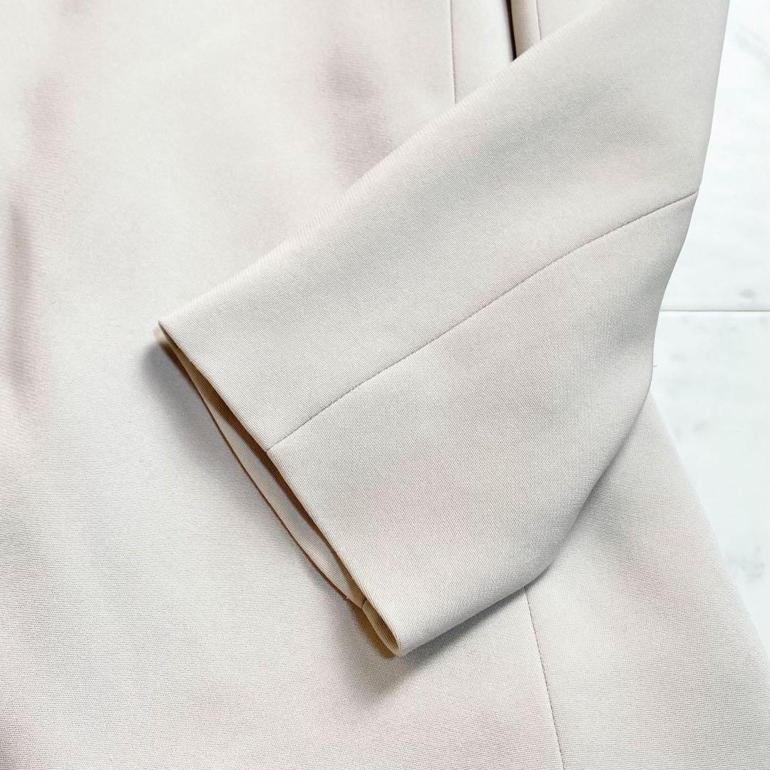 上品◇セオリーリュクス パンツスーツ上下 ノーカラージャケット