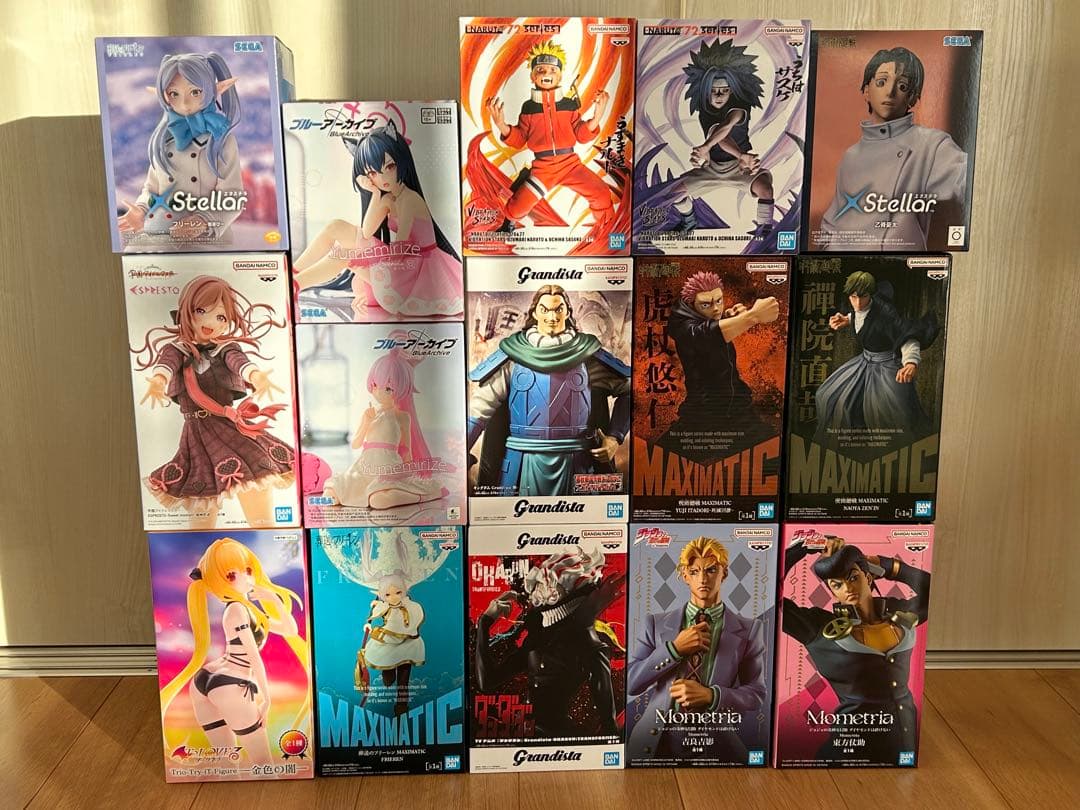 新作プライズフィギュア　まとめ売り　15種　セット 最近プライズフィギュア まとめ売り 15体セット - メルカリ