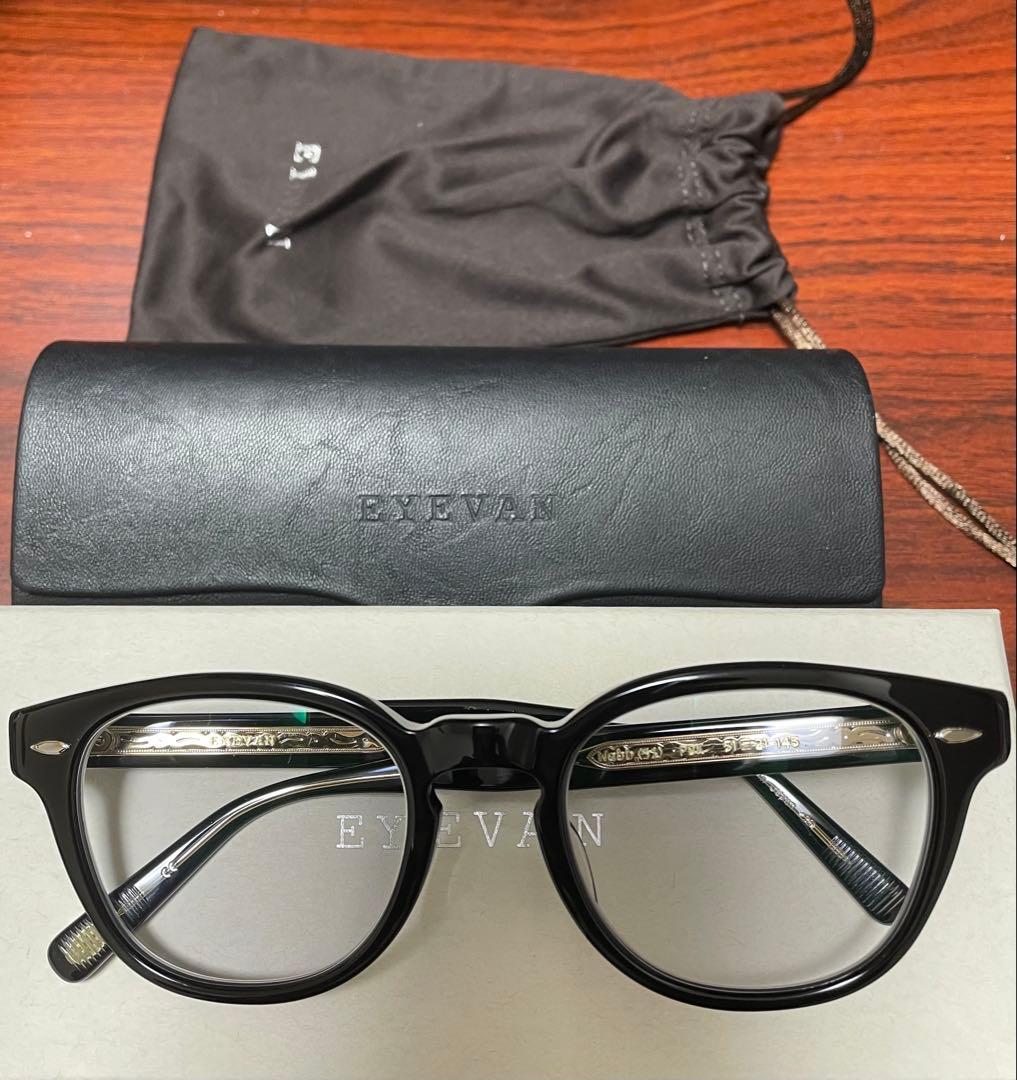eyevan webb 51サイズ ブラック