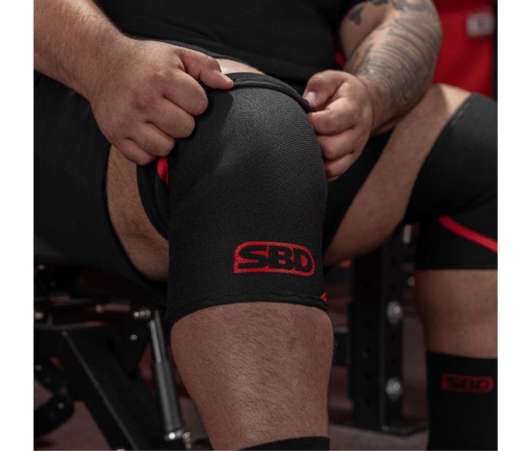 【ほぼ新品未使用】SBD パワーリフティングニースリーブ Sサイズ