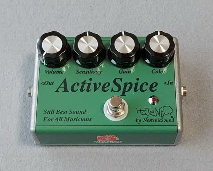 ギター HaTeNa? by NeotenicSound ActiveSpice HaTeNa by NeotenicSound コンプレッサープリアンプ Active Spice