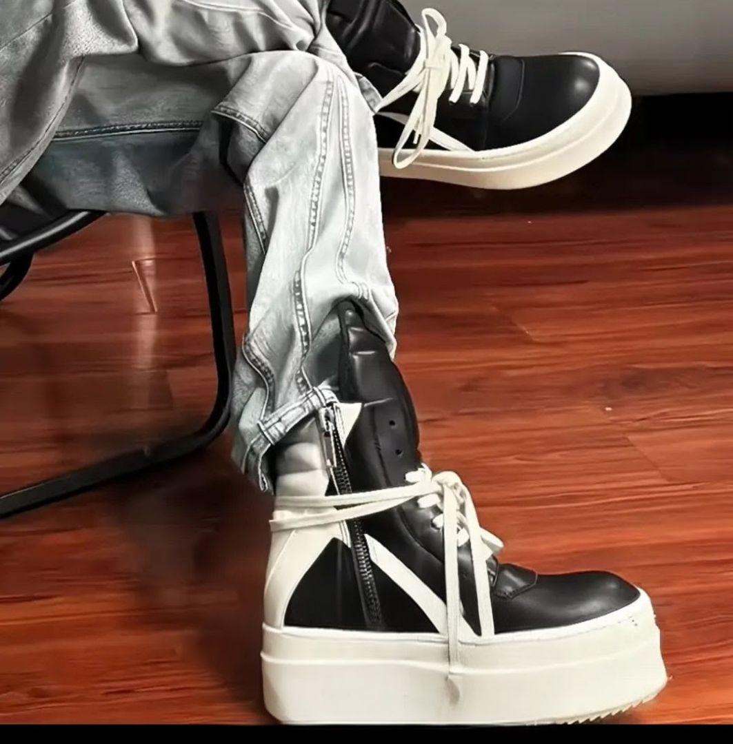 Rick Owens FGMM 厚底スニーカー ジオバスケット風opium - メルカリ