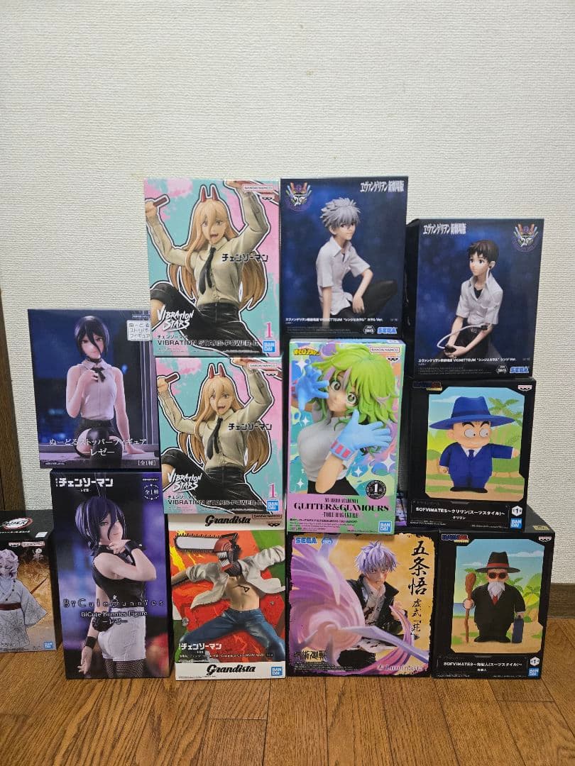 チェンソーマン&ドラゴンボール&呪術廻戦などレアプライズフィギュア11体セット