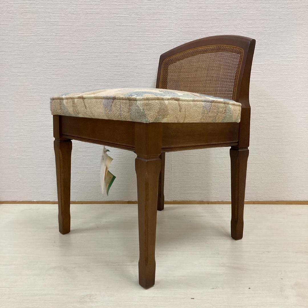 【マルニ】ドレッサーチェア　椅子　ラタン　地中海