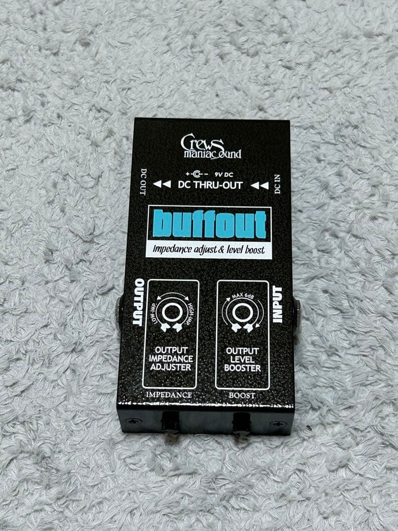 crews maniac sound buffout 美品