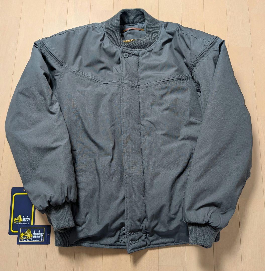 【極美品】ダービーオブサンフランシスコ ダービージャケット300 チャコール M ダービーオブサンフランシスコ 300クラッシック・ダービージャケット
