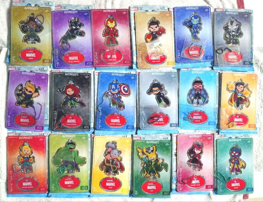 アベンジャーズ アクリルスタンド グリヒル スーパークリア MARVEL