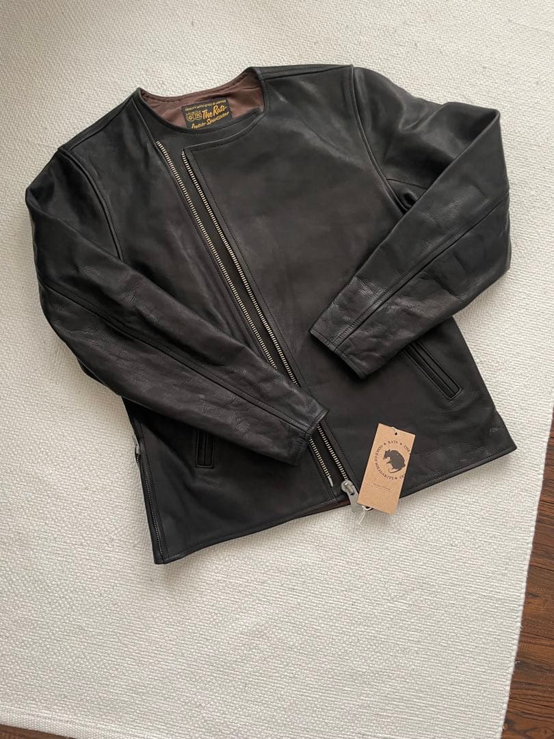 RATS 18RJ-0806 レザージャケット M 新品タグ付 ライダース リプロダクトレザーダブルライダース