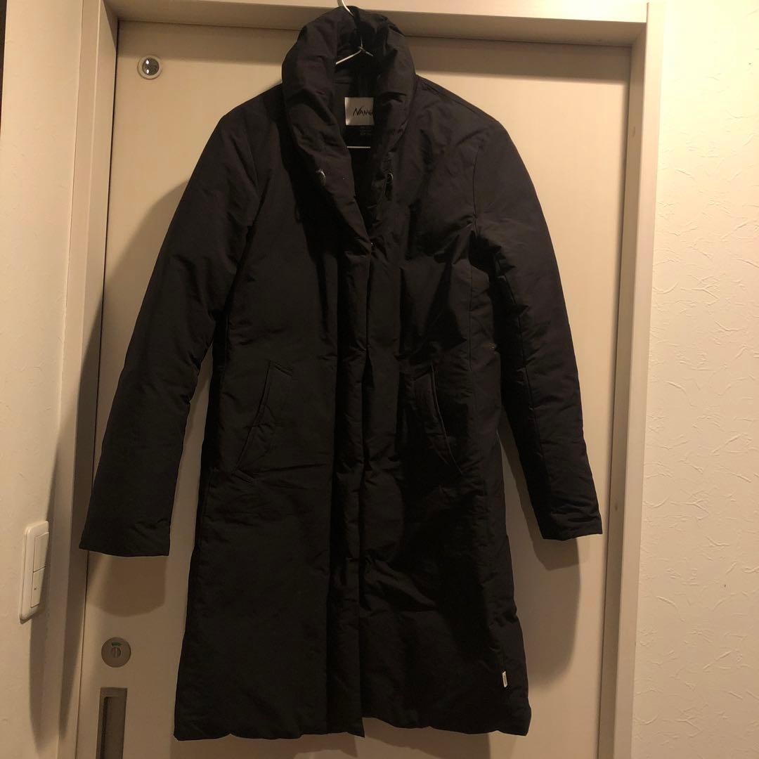 ナンガ NANGA ショールカラー ダウンコートレディース　ダウン90%