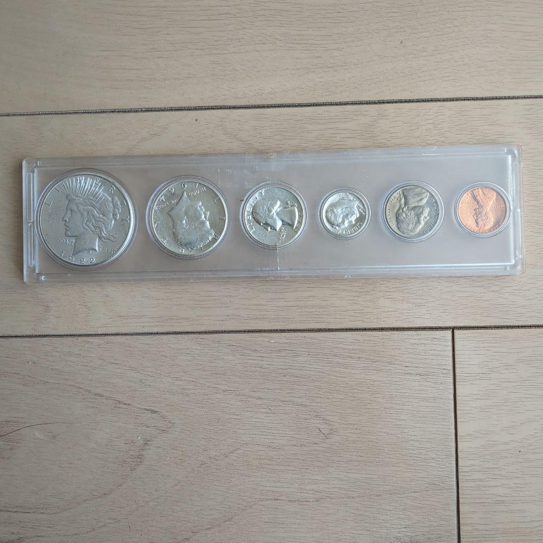 アメリカ ピースダラー 1922年他 銀貨セット アメリカ 1ドル銀貨 1922年 ピースダラー｜Yahoo!フリマ（旧PayPayフリマ）