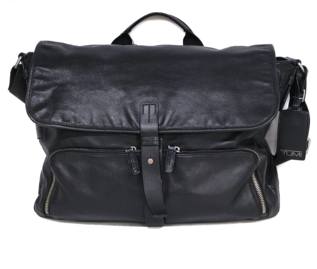 TUMI 68170D ブラック ジェファーソン メッセンジャーバッグ