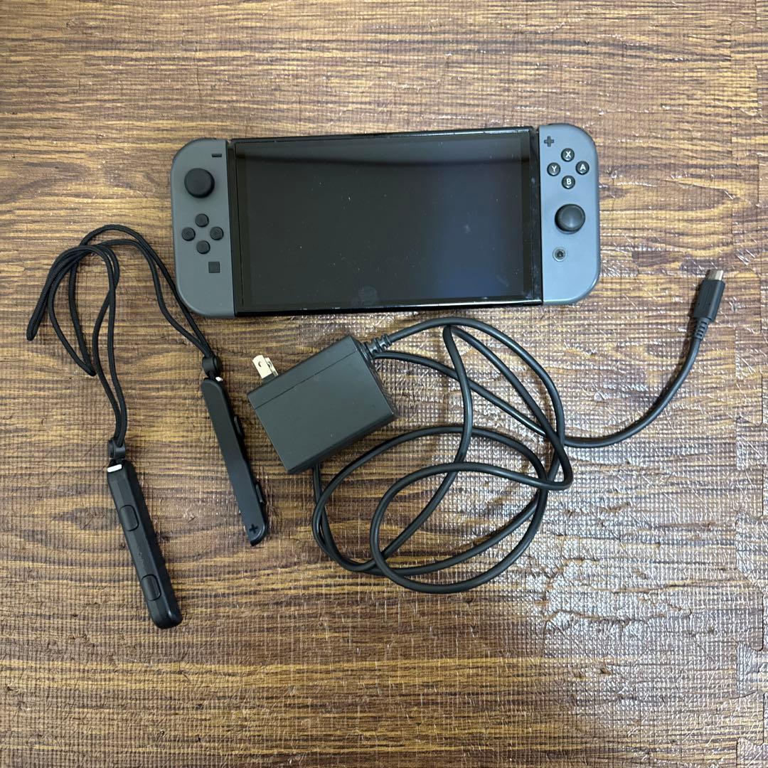 Nintendo Switch グレー 本体 充電器付き