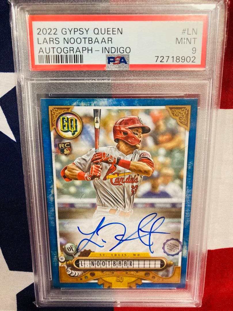 Topps Lars Nootbaar ラーズ ヌートバー Auto サイン