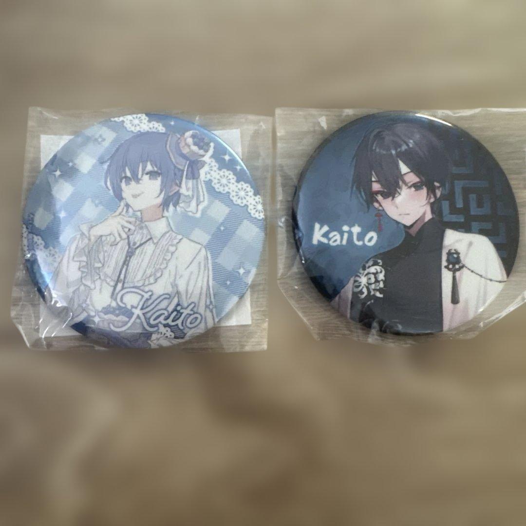 KAITO 39Culture 2023 EXTRA 大き目メタリック缶バッジ - メルカリ