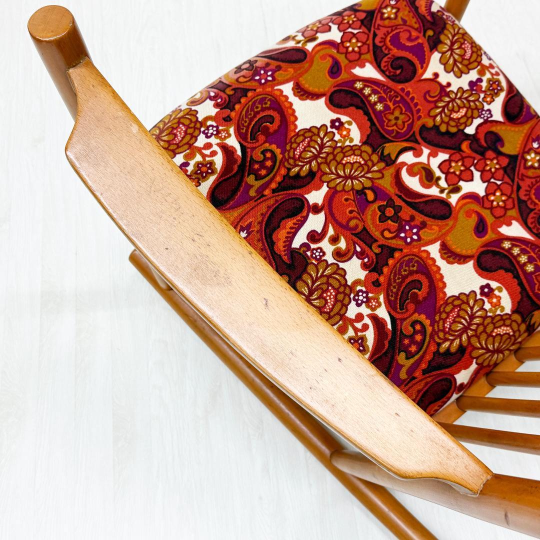 鳥取家具 ロッキングチェア 昭和レトロ 当時物