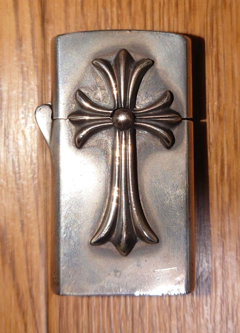 クロムハーツ　V1ナロースモールクロス　ジッポラライター　Zippo CHROME HEARTS クロムハーツ V1 スモール CHクロス ジッポ ZIPPO