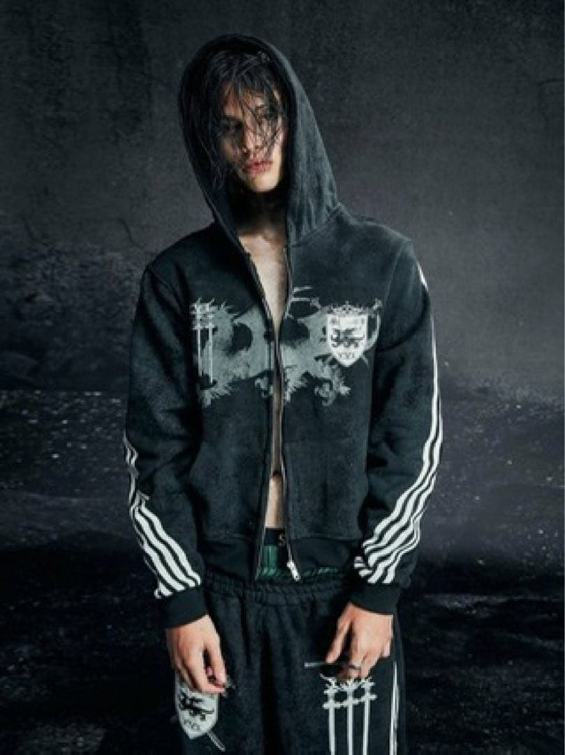 トップス cozy worldwide zip foodie black