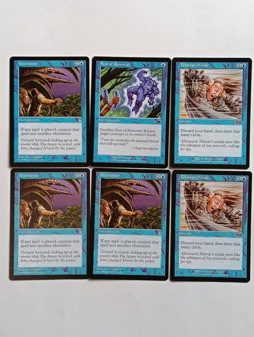 MTG】引退 まとめ売り 断捨離 旧枠 青カード 70枚セット - メルカリ