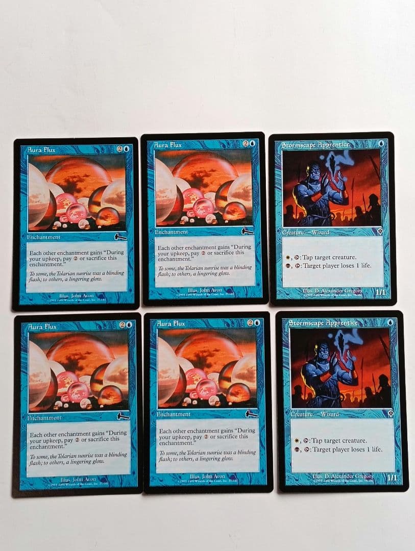 MTG】引退 まとめ売り 断捨離 旧枠 青カード 70枚セット - メルカリ