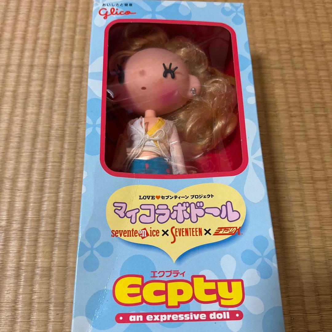 【非売】グリコセブンティーンアイス　マイコラボドールエクプティ　ビーチフラッパー 非売】グリコセブンティーンアイス マイコラボドールエクプティ ビーチ