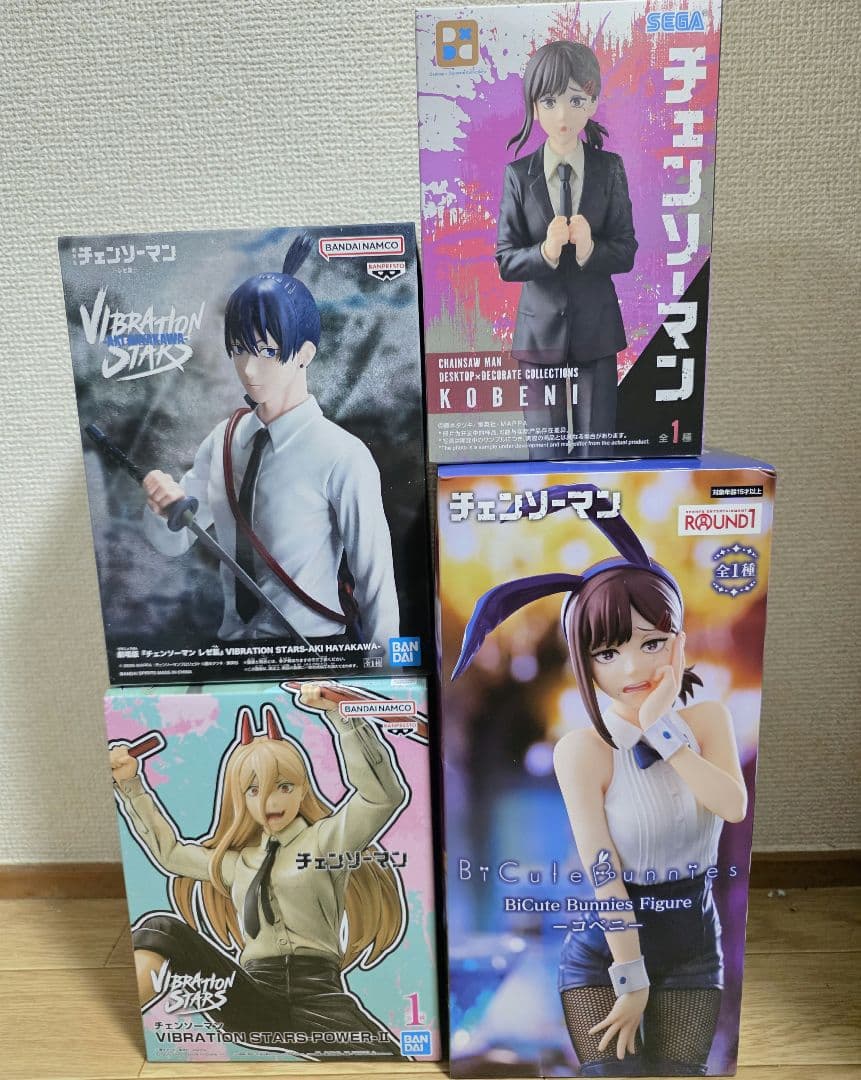 【未開封】チェンソーマン　プライズフィギュア　　4体セット