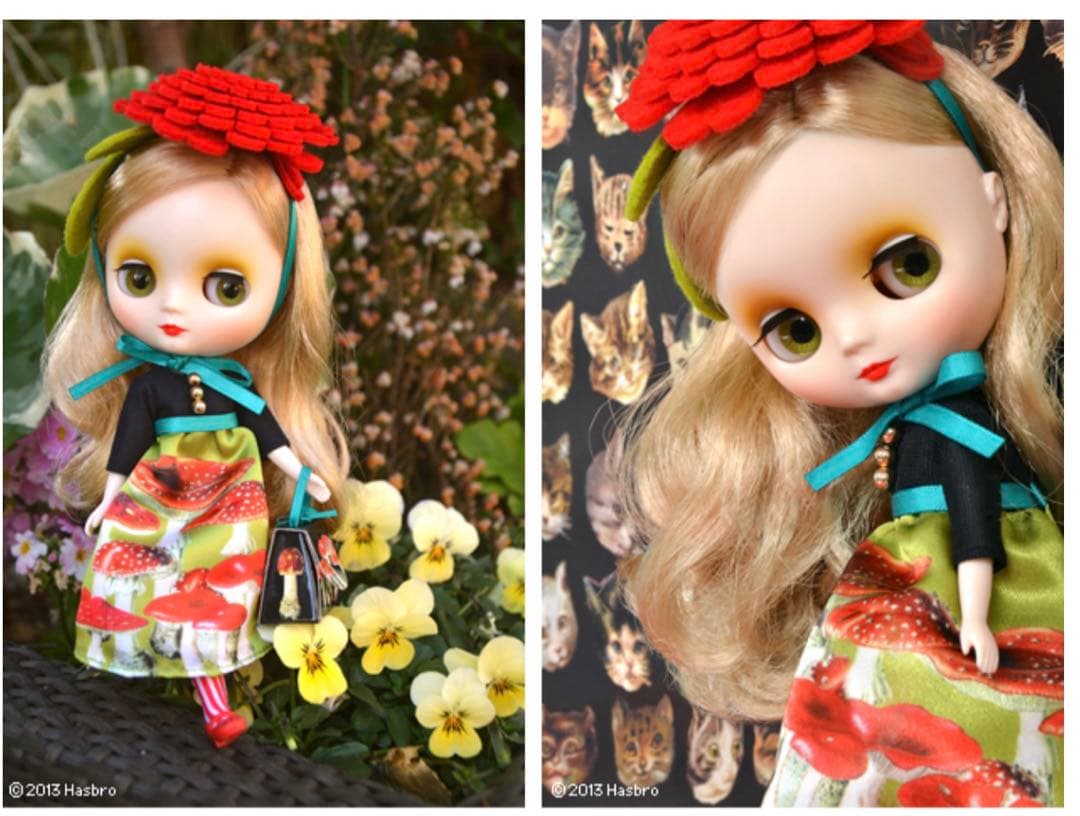 ミディブライス　ネコグツずきん