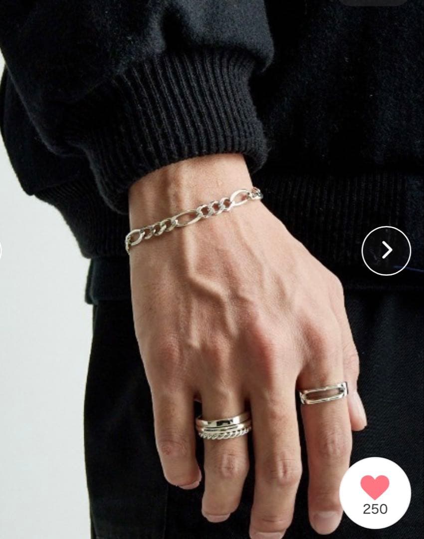 新品 Figaro Link Bracelet -6mm- / Silver