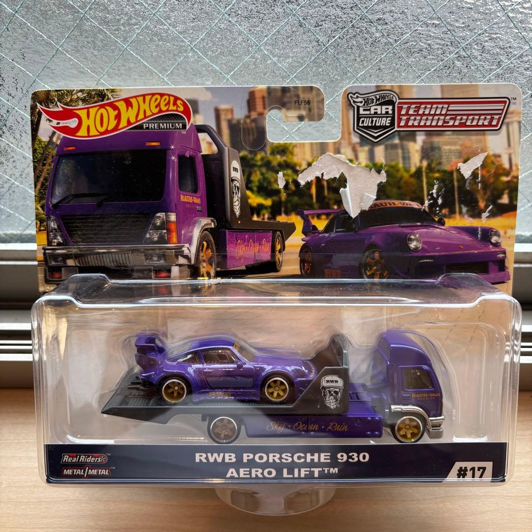 ホットウィール　プレミアム　チームトランスポート RWB ポルシェ 930