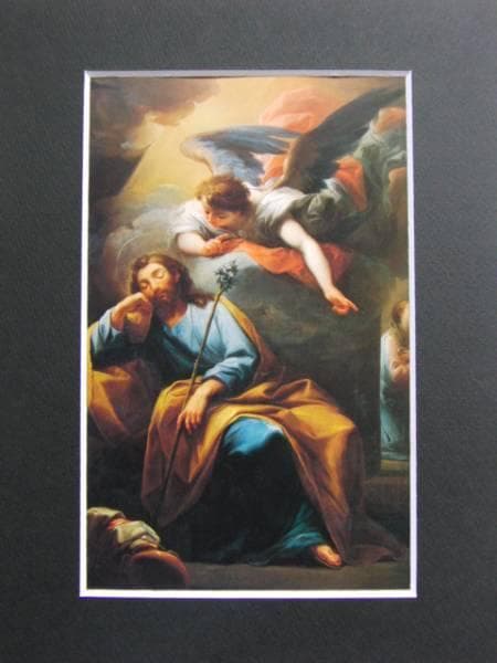 マリアーノ・サルバドール・マエーリャ、聖ヨセフの夢、新品額装付