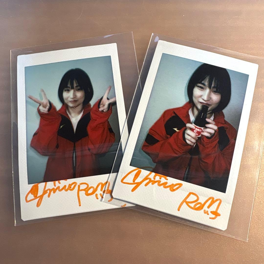 姫野らん 直筆サイン入りチェキ2枚 - メルカリ