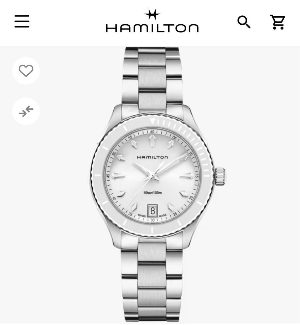 HAMILTON 腕時計 ジャズマスターシービュー デイデイト ハミルトン