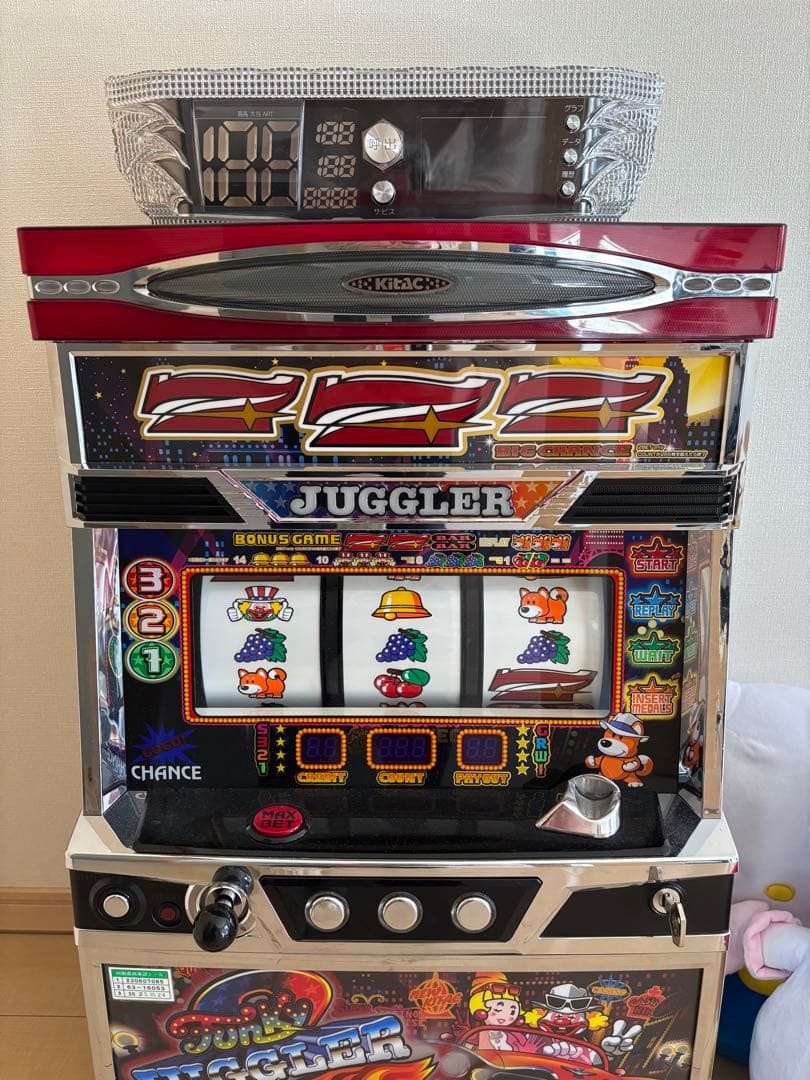 【ぽりんきー】ファンキージャグラー2KT ファンキージャグラー2／北電子スロットの情報サイト／キタック西日本販売