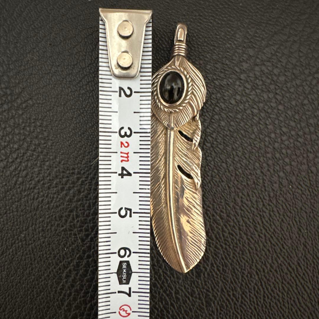 希少❗️ TADY&KING ハート特大フェザー 銀縄オニキス - メルカリ