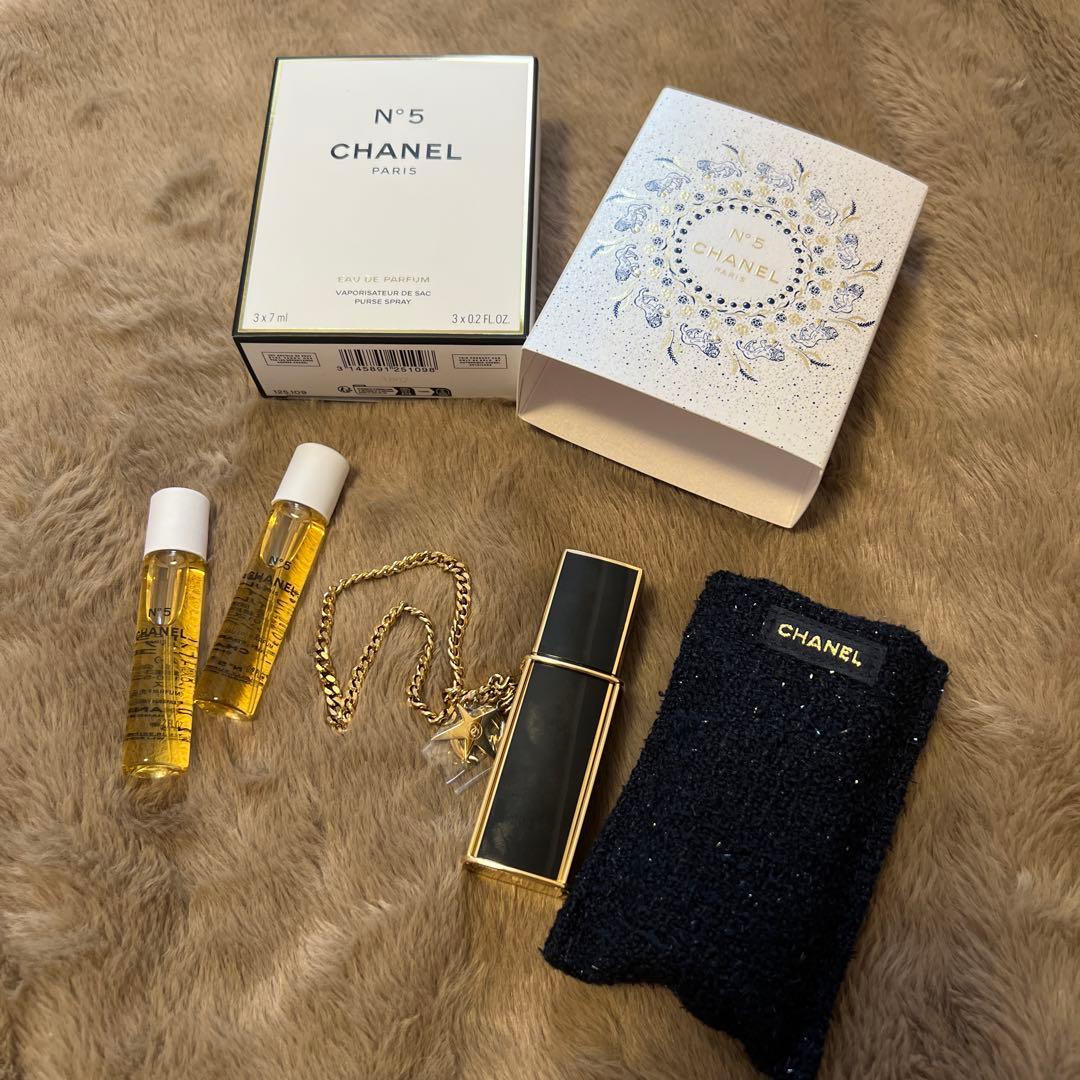 シャネル 2025コフレNo.5オードゥパルファム パーススプレイ コメット限定