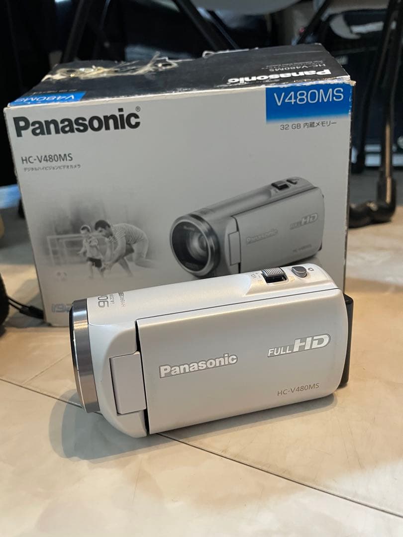 Panasonic HC-V480MS 32GBビデオカメラ