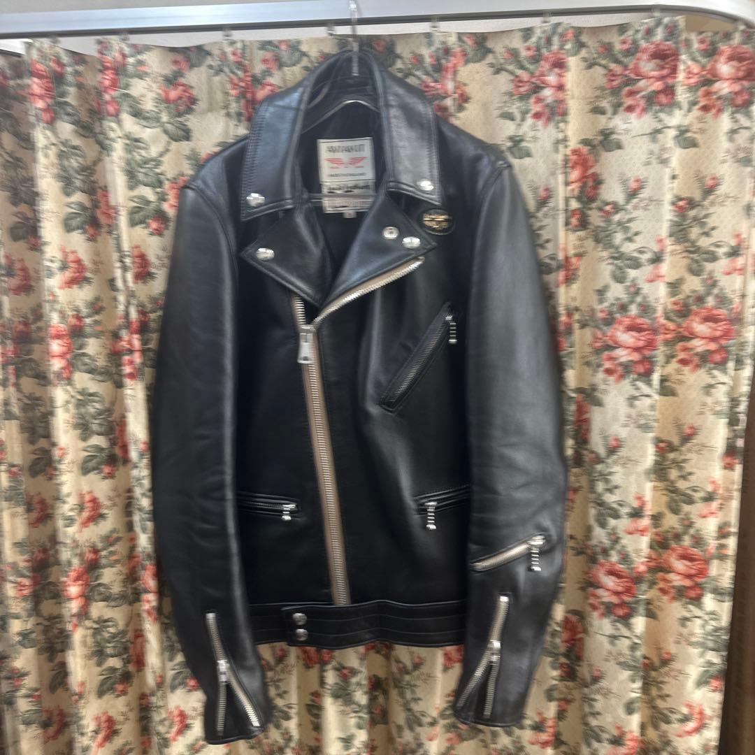 ルイスレザー　サイクロンタイプ　36ラットランドシープスキン