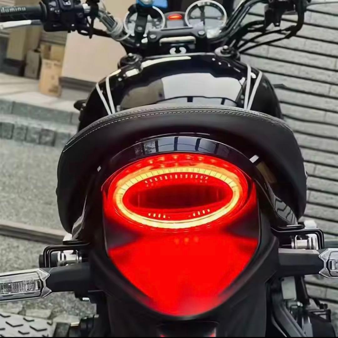 カワサキZ900RS / CAFE アワビ テールランプ LED ダークレッド カワサキ Z900RS テールランプ 口コミ・動画インプレッション (1