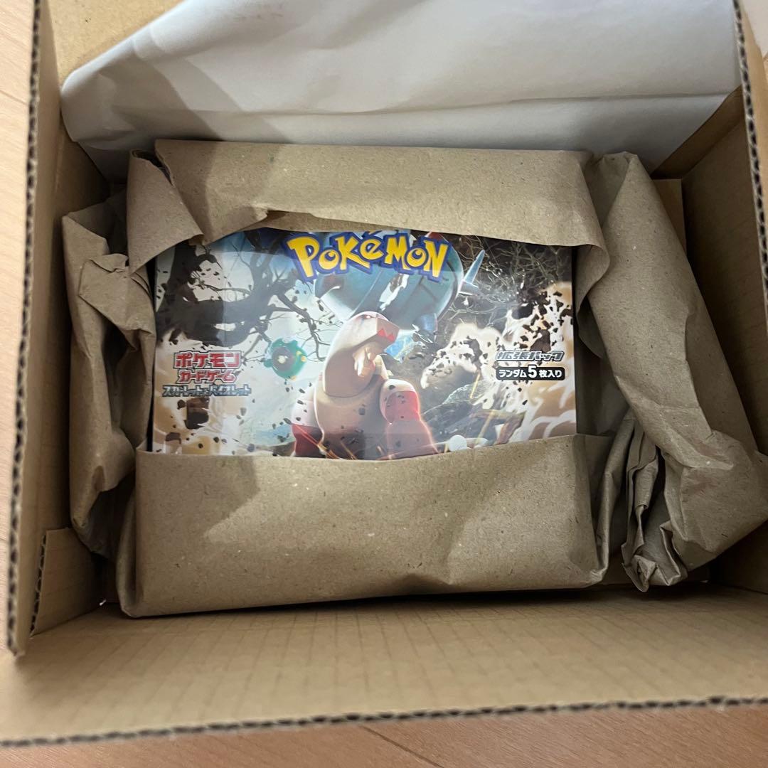 ポケモンカードゲーム クレイバースト未開封box シュリンク付き　①