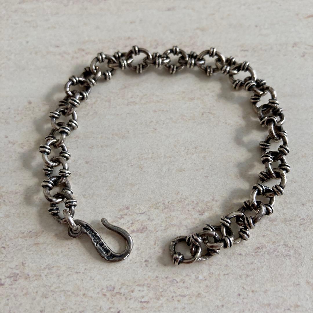 希少　 ORDER ブレスレット　シルバー925 Sフック　USA期
