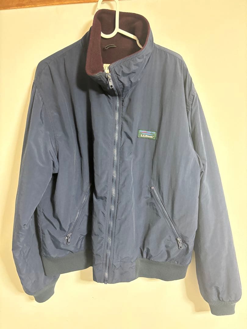L.L.Bean Warm-up Jacket ネイビー
