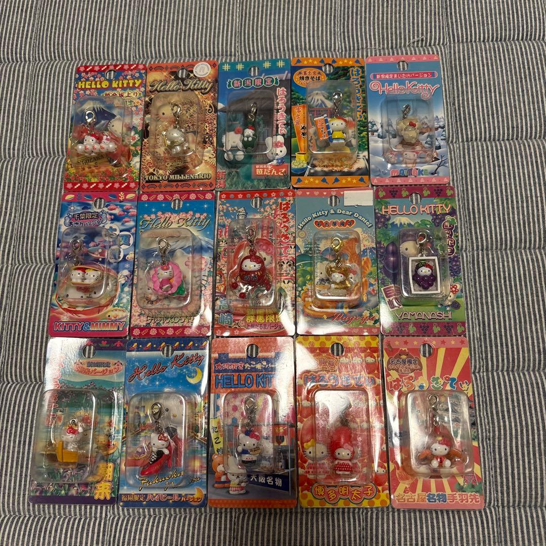 ご当地キティ　ファスナーマスコット　セット