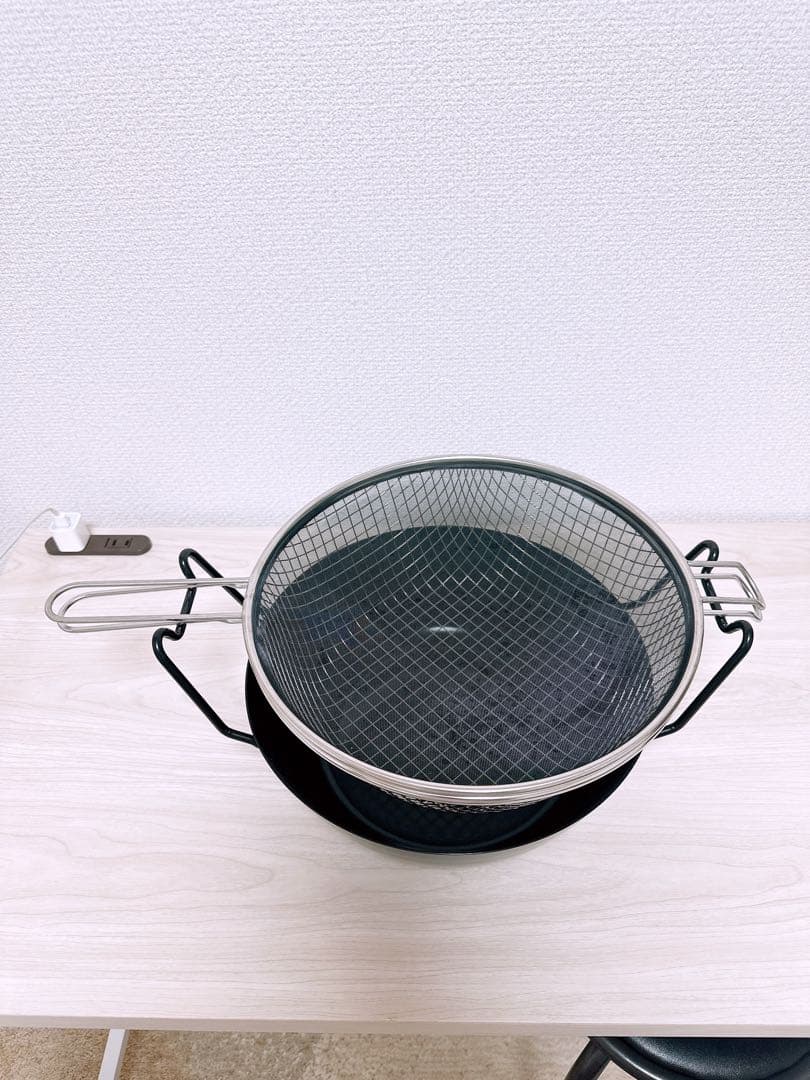 la base（ラバーゼ） 鉄揚げ鍋セット28cm