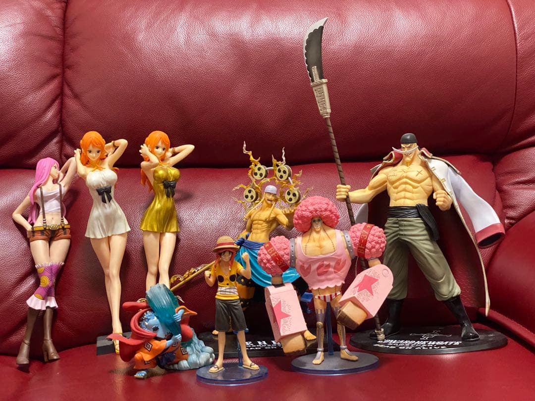 15点フィギュア セット(ワンピース、ドラゴンボール)